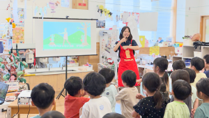 厚木市 おなか元気教室 おなかたいそうの様子